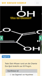 Mobile Screenshot of chemie-schule.de