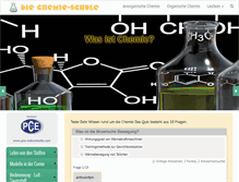 Tablet Screenshot of chemie-schule.de